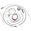 LA Choppers LA-8006KT2B-19B Handlebar Cable/Brake Line Kit 18"-20" Ape Hangers