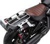 Cobra 502-2515 Solo Luggage Rack - Chrome - Bobber
