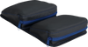 Show Chrome H44-4ZBLUE Kaliber Dash Pouch - Black with Blue Zipper