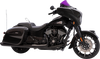 Klock Werks KWW-04-0641 Kolor Flare Windshield - 10" - Purple - 14-26 for Indian