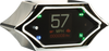Dakota Digital MLX-5200 Handle Bar Mount Speedometer - Spiked - Chrome