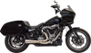 Bassani Xhaust 1S79SSE 2-into-1 Ripper Exhaust System with Megaphone Muffler