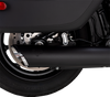 Vance & Hines 46750 Twin Slash Slip-On Muffler - Black - Softail