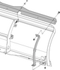 KFI Products 106125 Flex Blade Stiffener Kit - for 50" Blade