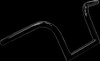 LA CHOPPERS LA-7381-08B HANDLEBAR BRBN APE 8" BK