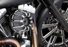 Arlen Ness Black Inverted Air Cleaner Filter 99-17 Harley Touring Softail FXSB