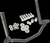 Drag Specialties Gloss Black Spot Light Spotlight Lamp Mount Bar Harley Softail