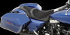 Drag Specialties Caballero Black Suede Diamond Seat 08-19 Harley Touring FLHX