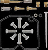 MOOSE RACING HARD-PARTS 1003-1755 REPAIR KIT CARB AC