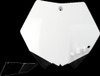 Acerbis Front Number Plate - White