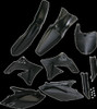 Acerbis Full Plastic Kits Blk Kaw Kx450F '09-10