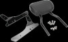 Cobra Short Round Sissy Bar