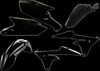Acerbis Replica Plastic Kit Black - Fits: Yamaha YZ450FX 2016-2018