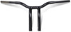 LA Choppers LA-7338-12B Black 12" One Piece Bent Kage Fighter Handlebar Harley