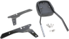 Cobra Black 17" Standard Square Sissy Bar with Pad 602-1153B