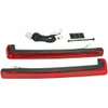 Custom Dynamics Black Probeam LED Light Tour Pak Arms Red for Harley Davidson