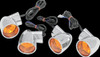 DRAG SPECIALTIES 2020-0391 LIGHTS T/S BULLET FLT