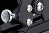 Cobra Black Detachable Flat Luggage Bag Rack for Harley-Davidson Touring 09-20