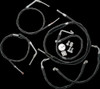 LA CHOPPERS LA-8005KT-08B CABLE KT BK MINI96-07FLHT