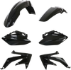 Acerbis Black Body Plastics Kit 07-08 FOR HONDA CRF450R