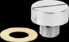 Colony Chrome Oil Pump Relief Plug for Harley Big Twin #26377-68
