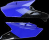 Acerbis Side Panels YZ Blue/Black - Fits: Yamaha YZ450FX 2016-2018
