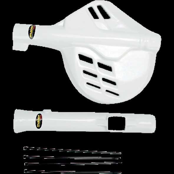 MAIER 596201 FORK/DISC GUARD CR/XR WHITE