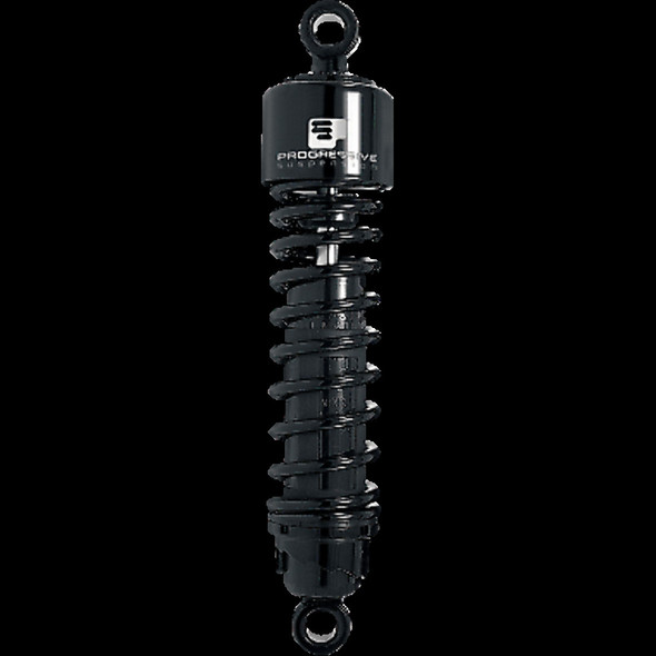 Progressive 12.5" Black 412 Rear Heavy Duty Shocks for 80-05 Harley Touring FLHT