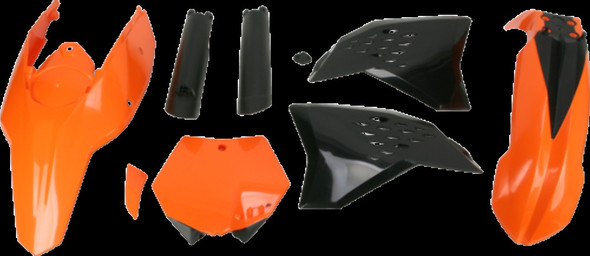 Acerbis Full Plastic Kit Original 10 - Fits: FOR KTM 250 SX-F 2007-2010