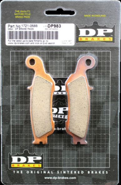 DP BRAKES DP983 BRAKE PAD SINTERED DP983