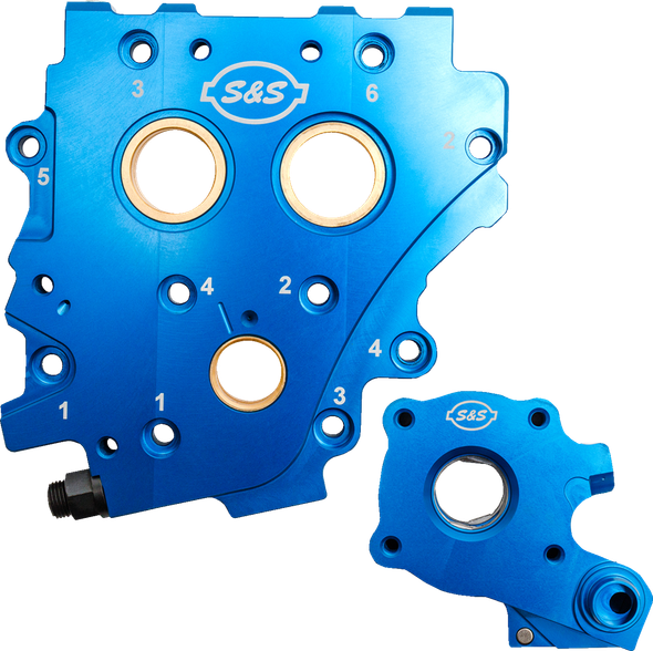S&S CYCLE 310-0732 PUMP OIL&CAM PLT 07-17TC
