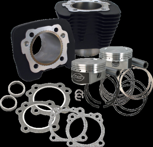 S&S CYCLE 910-0691 CYLINDER KT 1250 BLK 10.3