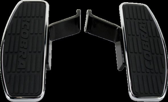 Cobra 10-13 FOR HONDA VT1300CS Front Floorboards (Standard) (Chrome)