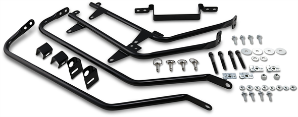 CYCLE VISIONS CV-7200A BAGGER TAIL BLK SOFTAIL