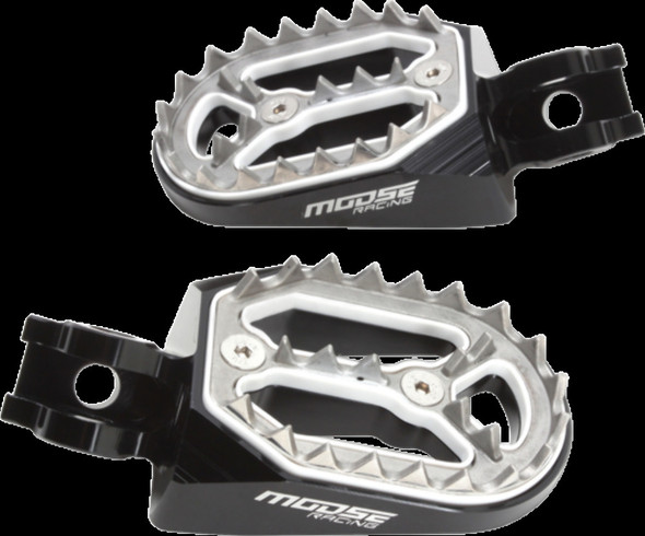 Moose Racing Qualifier Footpegs Dirt Bikes FOR SUZUKI RMZ250 08-09/ RMZ450 08-09