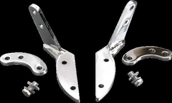 RIVCO PRODUCTS CA004-RTC HIGHWAY PEG MNT CHROME