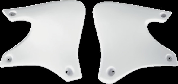 UFO YA03810046 RAD CVR YZ400F '98-00 WHT