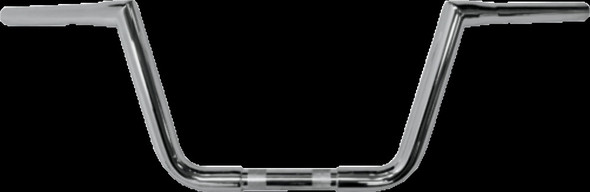 La Choppers Chrome 1-1/4" Big Twin Peaks 10" Handlebars Apes FLTR FLHR FXD ST XL