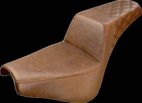 Saddlemen 818-30-173BR LS Step-Up Seat - Brown Smooth
