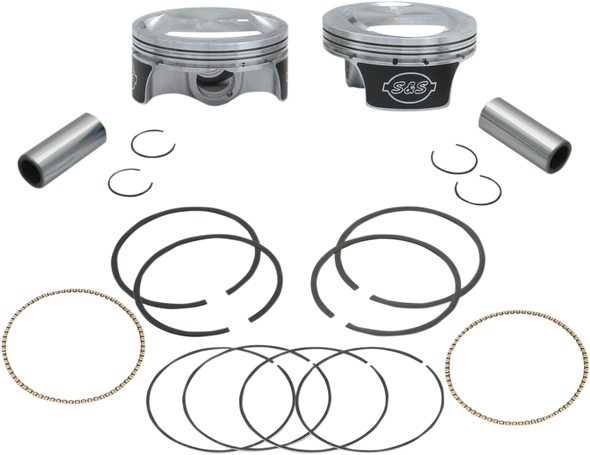 S&S CYCLE 106-0434 PISTONS 103"HC +.010