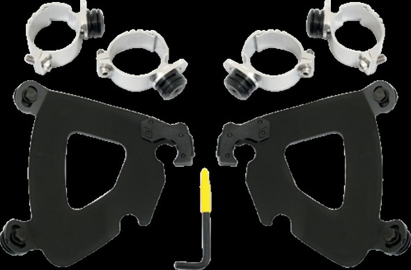 Memphis Shades MEB1993 Mount Kit Gauntlet FXD Black