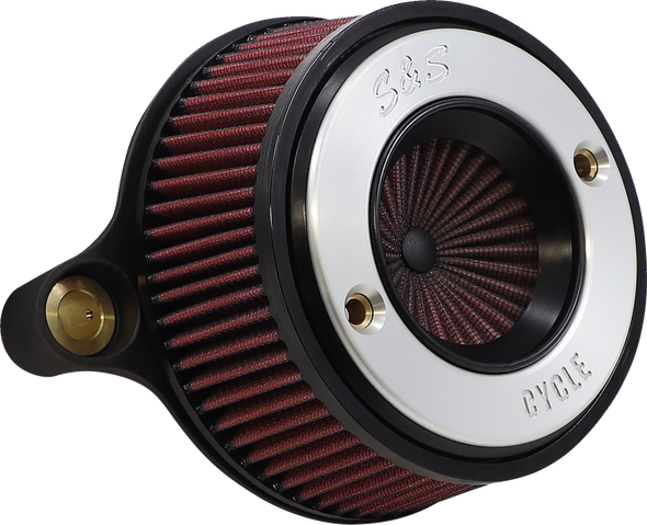 S&S Cycle 170-0714A Air Stinger Stealth Air Cleaner Kit - Chrome Ring