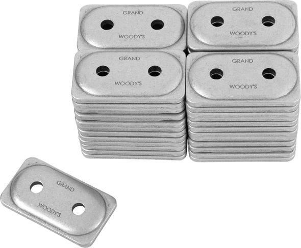 WOODY'S ADG-3775-48 BACKER 2HOLE GRMAST 48PK