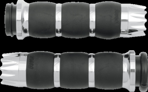 AVON GRIPS AIR-93-FLY-EX GRIP VELVET EXCAL CHR TBW