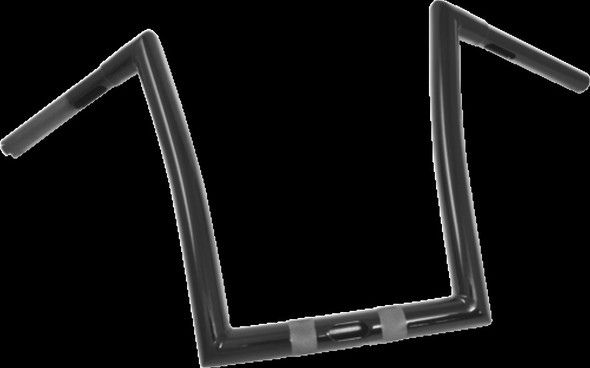 TODD'S CYCLE 0601-3989 HANDLEBAR 14" BLK FLTR15+