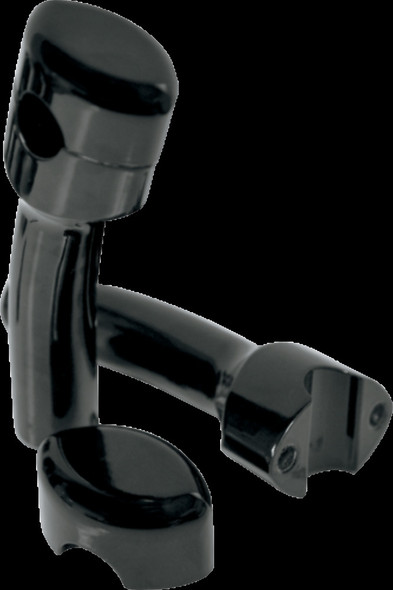 LA CHOPPERS LA-7402-05B RISERS 1" SMOOTH 5.5PB BK