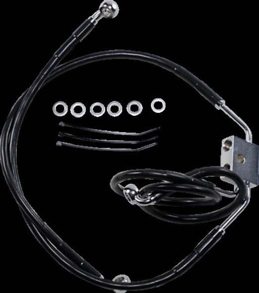 DRAG SPECIALTIES 1741-3828 LINE BR F FXDF2-17BK UP+6