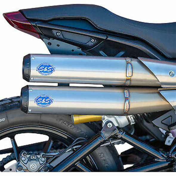 S&S Cycle 1810-2853 Grand National 2:2 50 State Exhaust for 19-20 Indian FTR