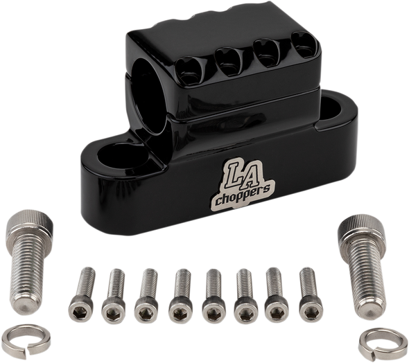 LA CHOPPERS LA-7335-XXCB CLAMP KAGE FIGHTER BLACK