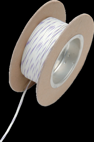 NAMZ NWR-97-100 WIRE 18G 100' WHITE/VIOLT